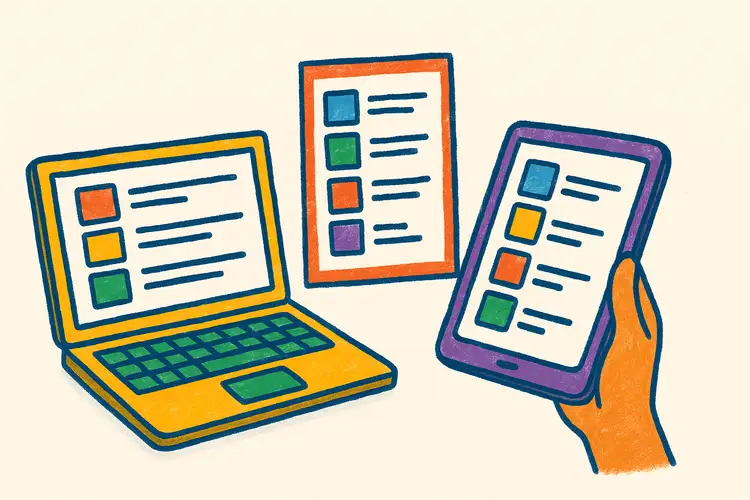 Apps and Printables for Visual Schedules
