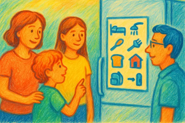 Visual Support at Home